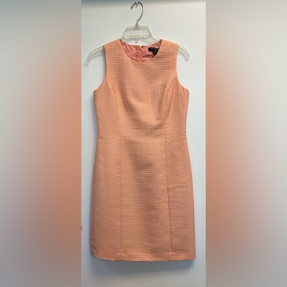 Brooks Brothers Dresses & Skirts - Brooks Brothers Orange Halter Sheath Dress Cocktail